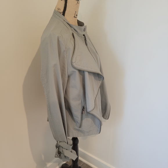 Bebe Ruffle Motorcycle Jacket - Picture 4 of 16